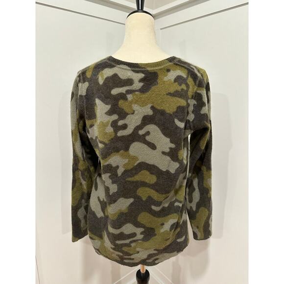 Oats Cashmere Camouflage Sweater - Picture 2 of 3